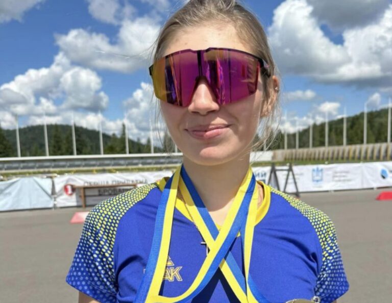 Конотопская биатлонистка завоевала золото на чемпионате Украины